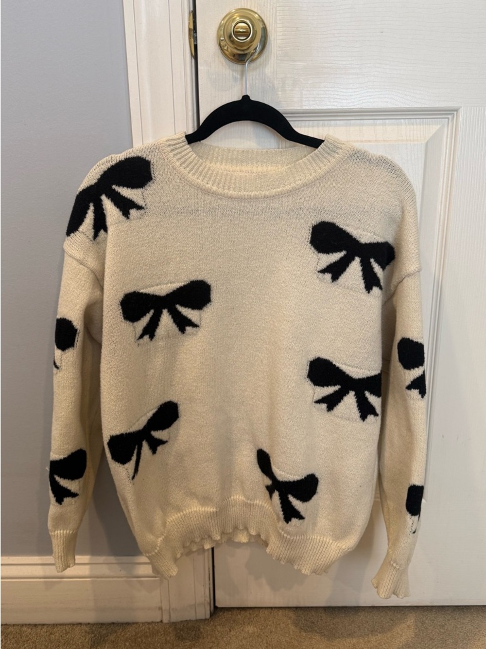 SHEIN Flirla Plus Size Crew Neck Sweater